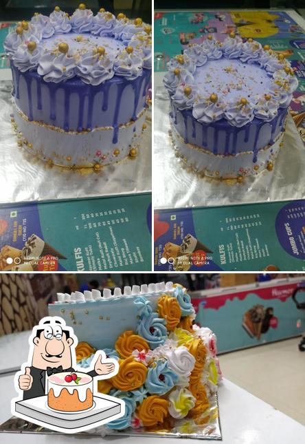 Look at the pic of DARK BROWN CAKE SHOP