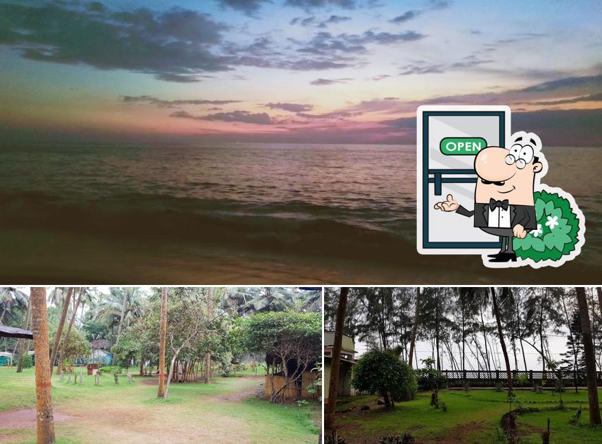 Check out how Gotheeshwaram Beach Restaurant looks outside