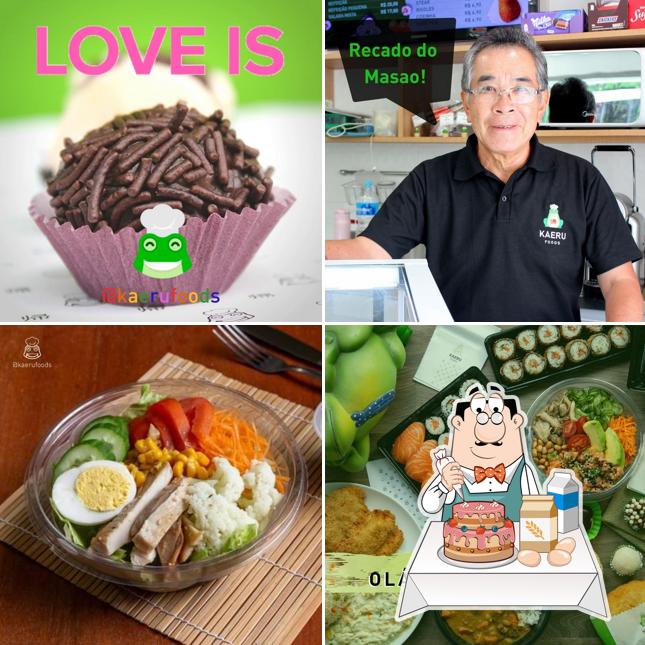 Here's a pic of Kaeru Foods
