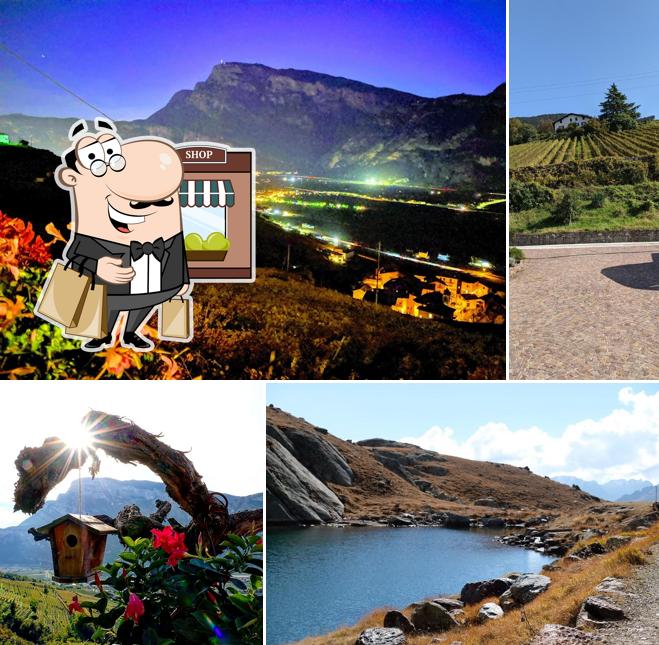 Goditi la vista dagli esterni di Agriturismo La Lanterna