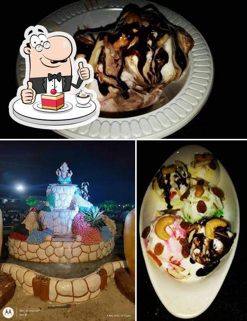 NEW SANJHA CHULLA GARDEN RESTAURANT 2 offers a variety of sweet dishes
