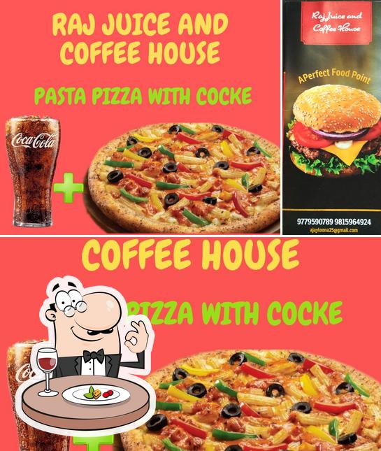 Food at RAJ JUICE AND COFFEE HOUSE