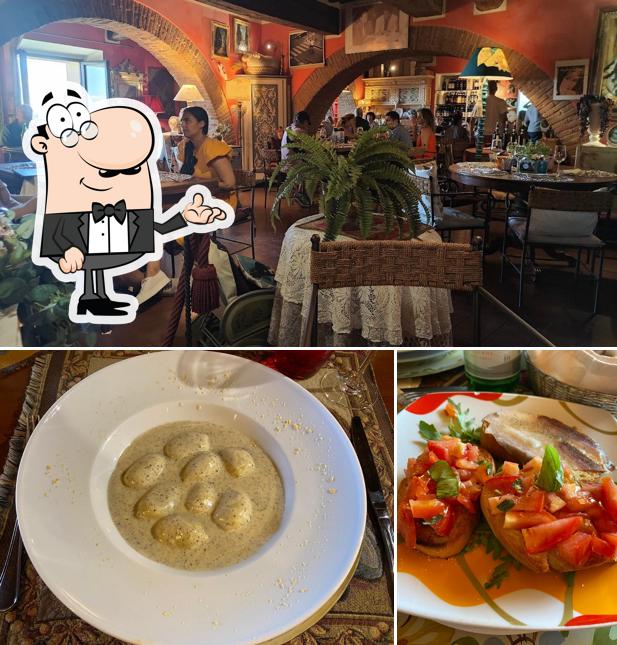 Gli interni di Ristorante degli Archi