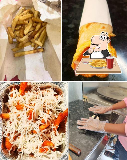 Try out French-fried potatoes at Rollsta
