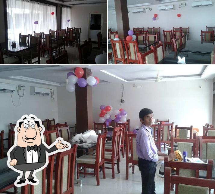 The interior of Sri SR Food Court