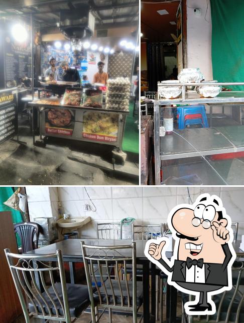 The interior of navabi biriyani house