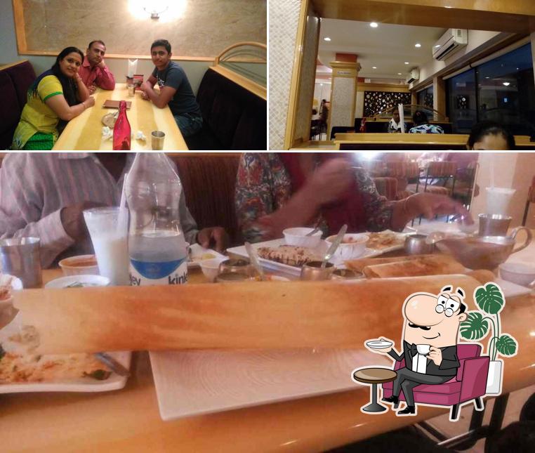 The interior of Sankalp Restaurant