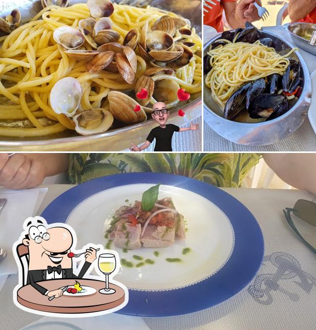 Platti al Stabilimento Balneare Bar Ristorante Il Cambusiere