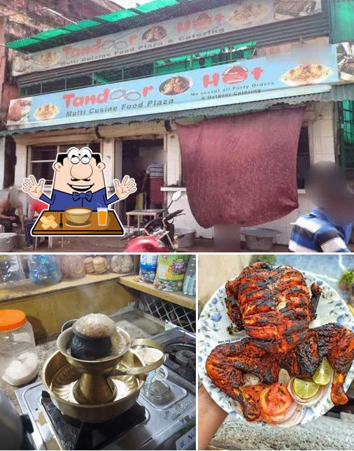 The image of Tandoori hut’s food and interior