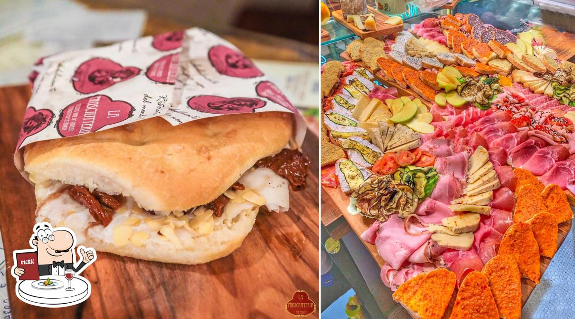 Panino con maiale stirato al La Prosciutteria Bologna Pratello