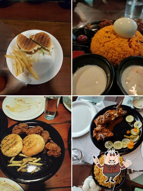 Meals at Apple restaurant