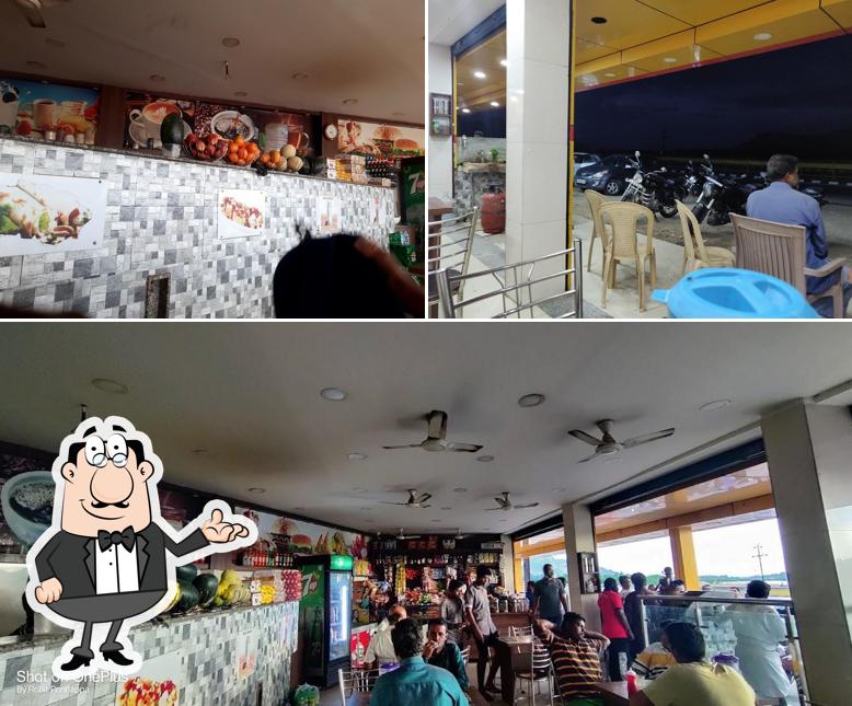 The interior of Al Taj Juice Park