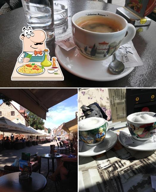 Tra le diverse cose da Art Caffe si possono trovare la cibo e bevanda