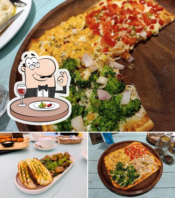 Food at Bunzara Cafe