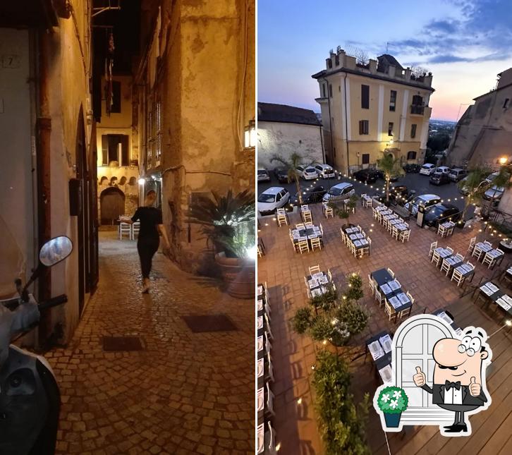 Gli esterni di Osteria Campo Dei Fiori Di Giuseppe Simonelli