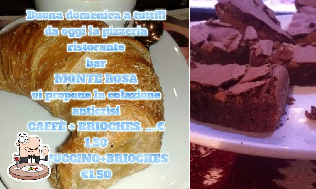 Cibo al Pizzeria Ristorante Bar Monte Rosa