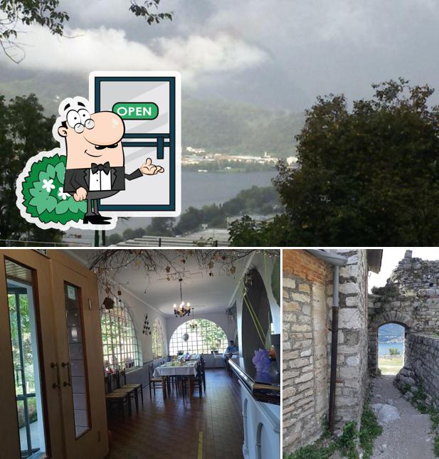 Gli esterni di Bar-Trattoria "La Rocca "