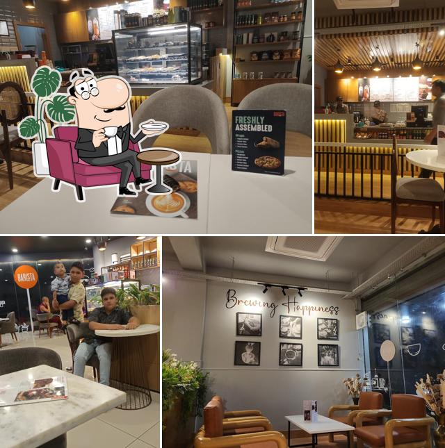 Check out how Barista Rohtak looks inside