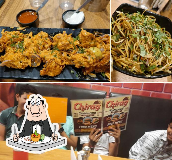 Food at Chirag Hotel and restaurent