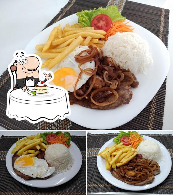 Divino Grill provê uma seleção de sobremesas