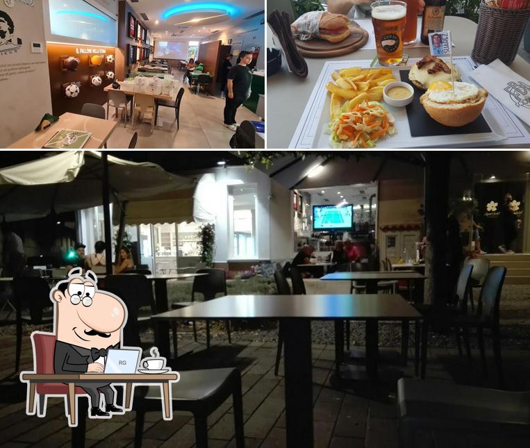 La foto della interni e birra di Foodballpub Padenghe