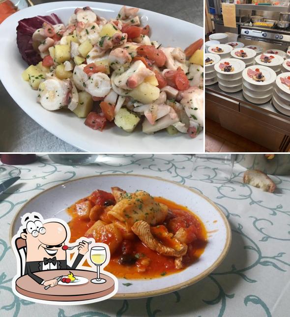 Platti al Ristorante brasserie Gambarina alta