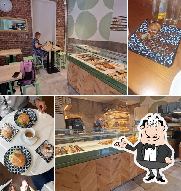 Dai un'occhiata agli interni di GluFree Bakery