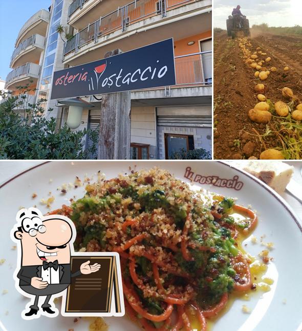 Questa è la immagine che presenta la esterno e cibo di Il Postaccio