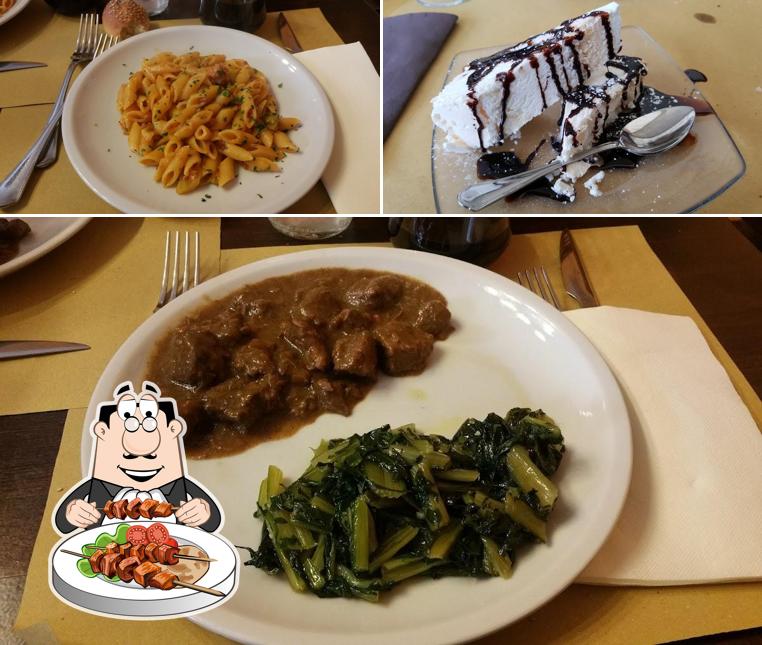 Cibo al Osteria La Gallina Fumante