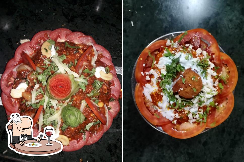 Food at Hot chilli restaurant