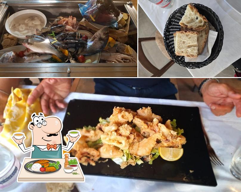 Calamari fritti al Ristorante Ostaria Del Villaggio