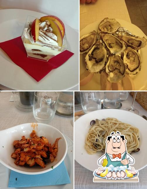 Ostriche al Ristorante le Chevalier Errant