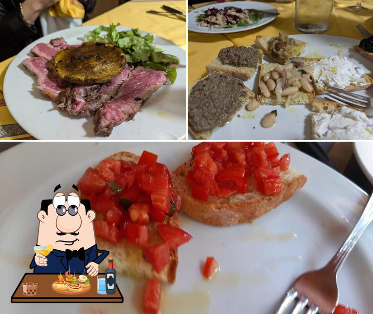 Bruschette al Trattoria Da Beppone