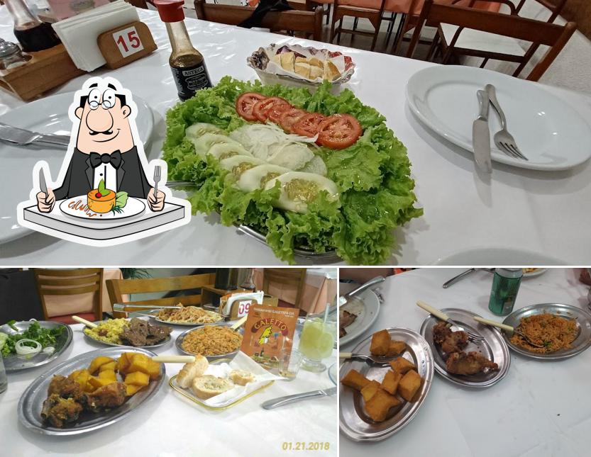 Comida em Restaurante Galetto & Cia