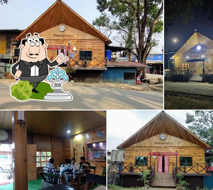 The exterior of TK restaurant