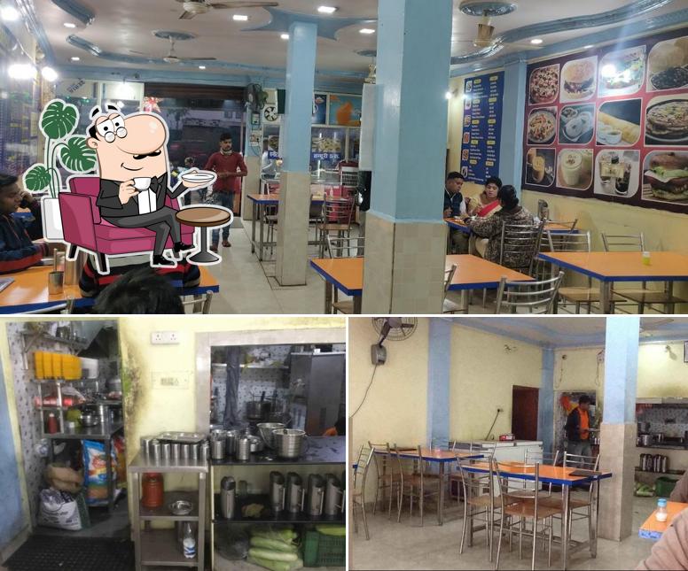 The interior of RK Udippi Restaurant