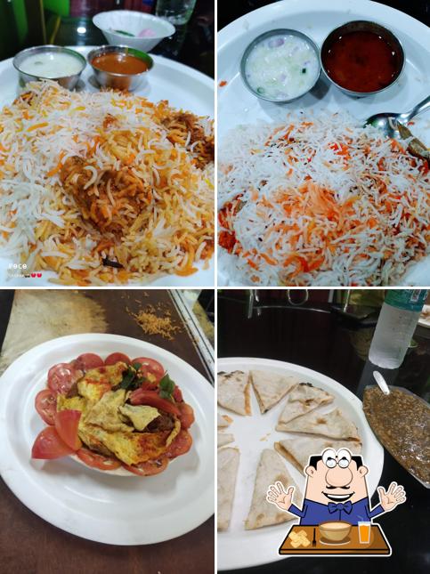Food at AM PM Restaurant