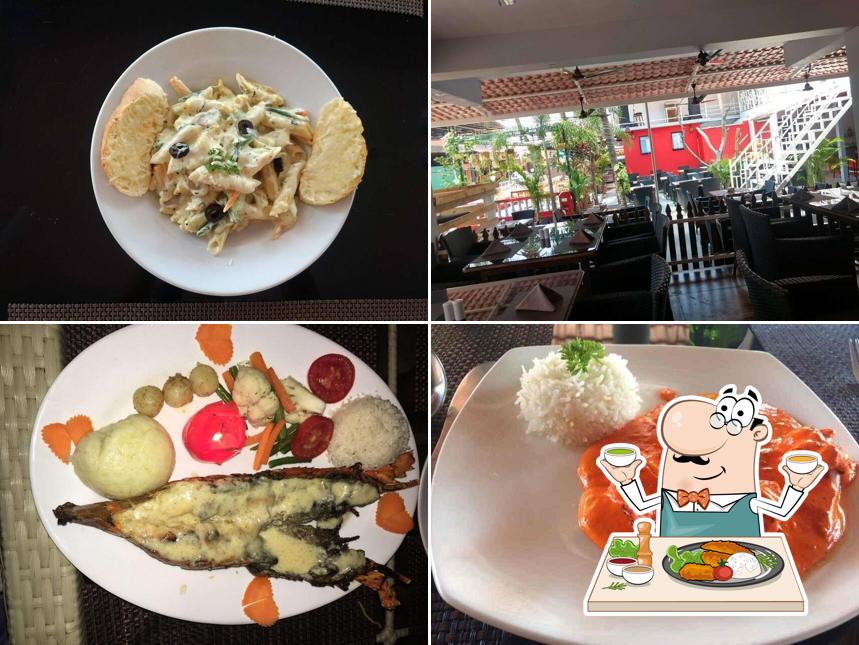 Food at ANGAARA– Bbq Grill & SPORTSBAR