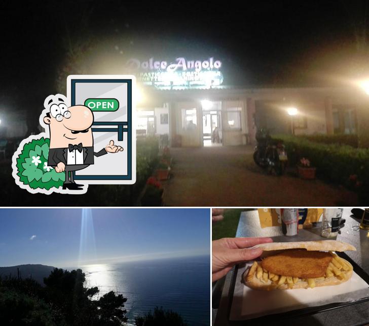 Tra le varie cose da Bar Dolce Angolo si possono trovare la esterno e cittadini