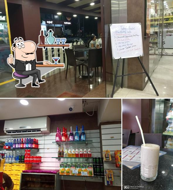 The picture of Brown Bear Bakers’s interior and beverage
