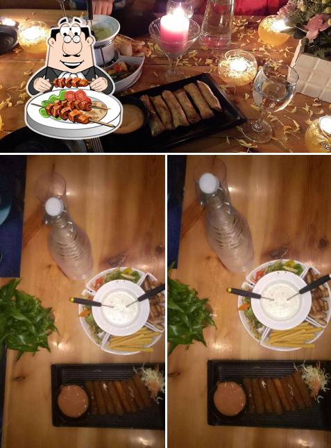 Food at blue bottle cafe