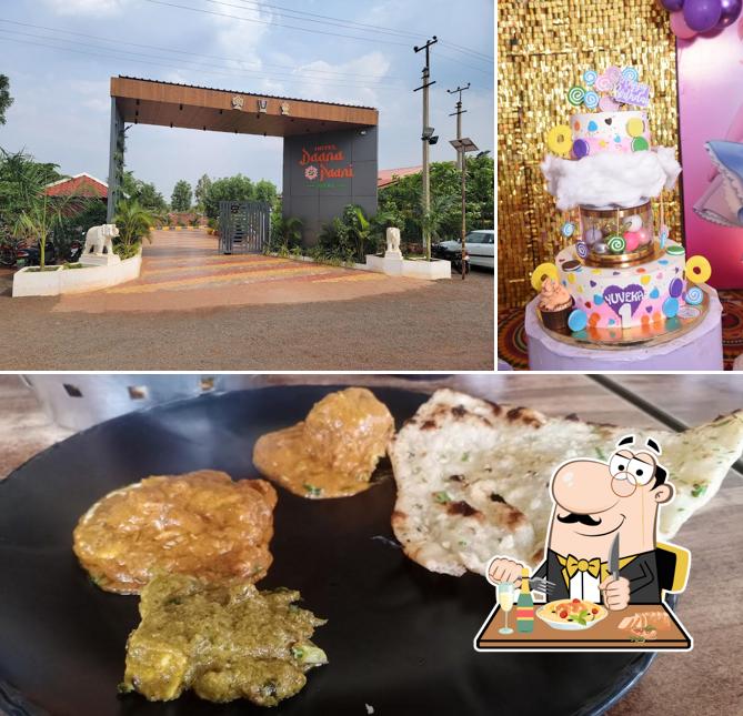 The picture of food and exterior at Daana Pani Restaurant