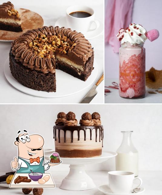 Dough & Cream serves a range of sweet dishes