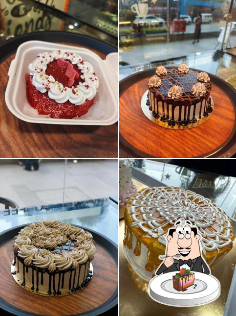 Chocolate cake at Exotic Baristo Cafe & Continental Foods
