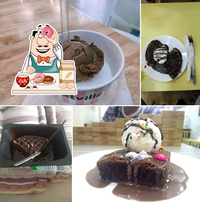 Order one of the sweet dishes