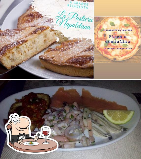 Cibo al Ristorante Pizzeria La Lampara