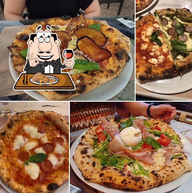 Prenditi tra le molte varianti di pizza