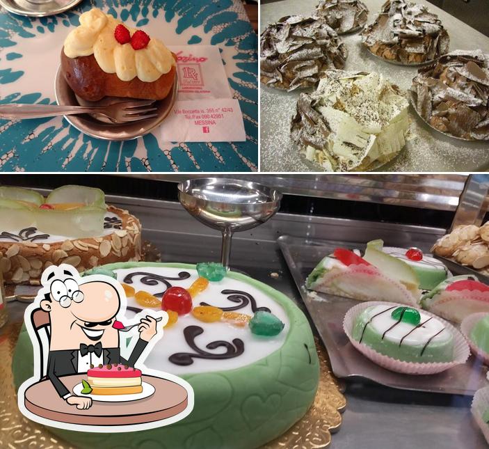 Pasticceria Lorino serve un'ampia gamma di dessert