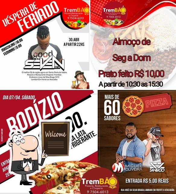 TremBÃO Pizzaria, Restaurante e Choperia