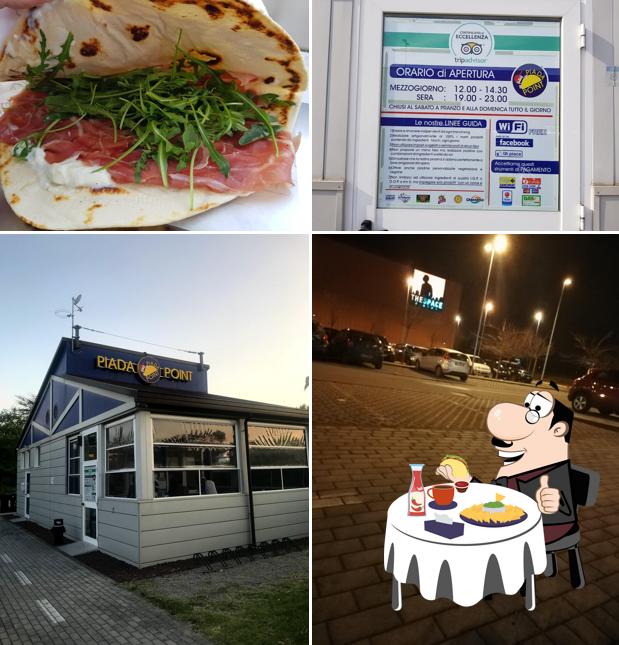 Ordina un hamburger a Piada Point
